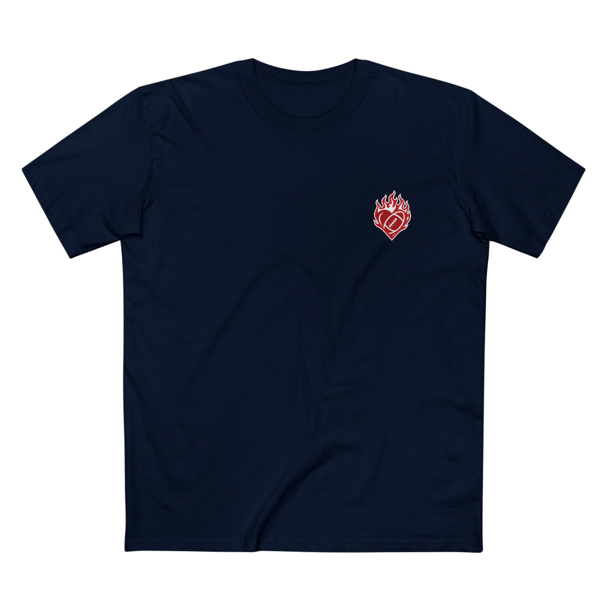 No pads. No Helmet. Just heart Bleachers Tee - Casual Wear