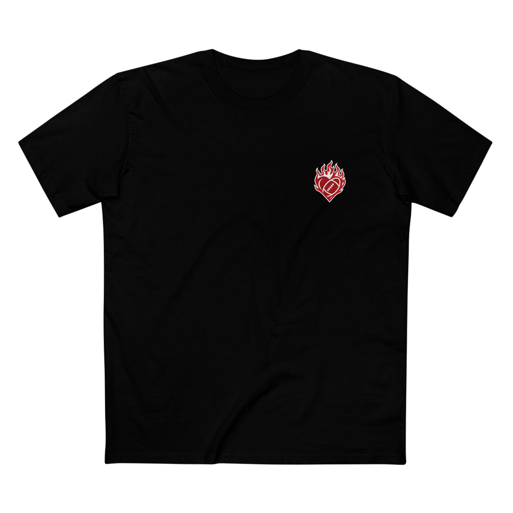 No pads. No Helmet. Just heart Bleachers Tee - Casual Wear