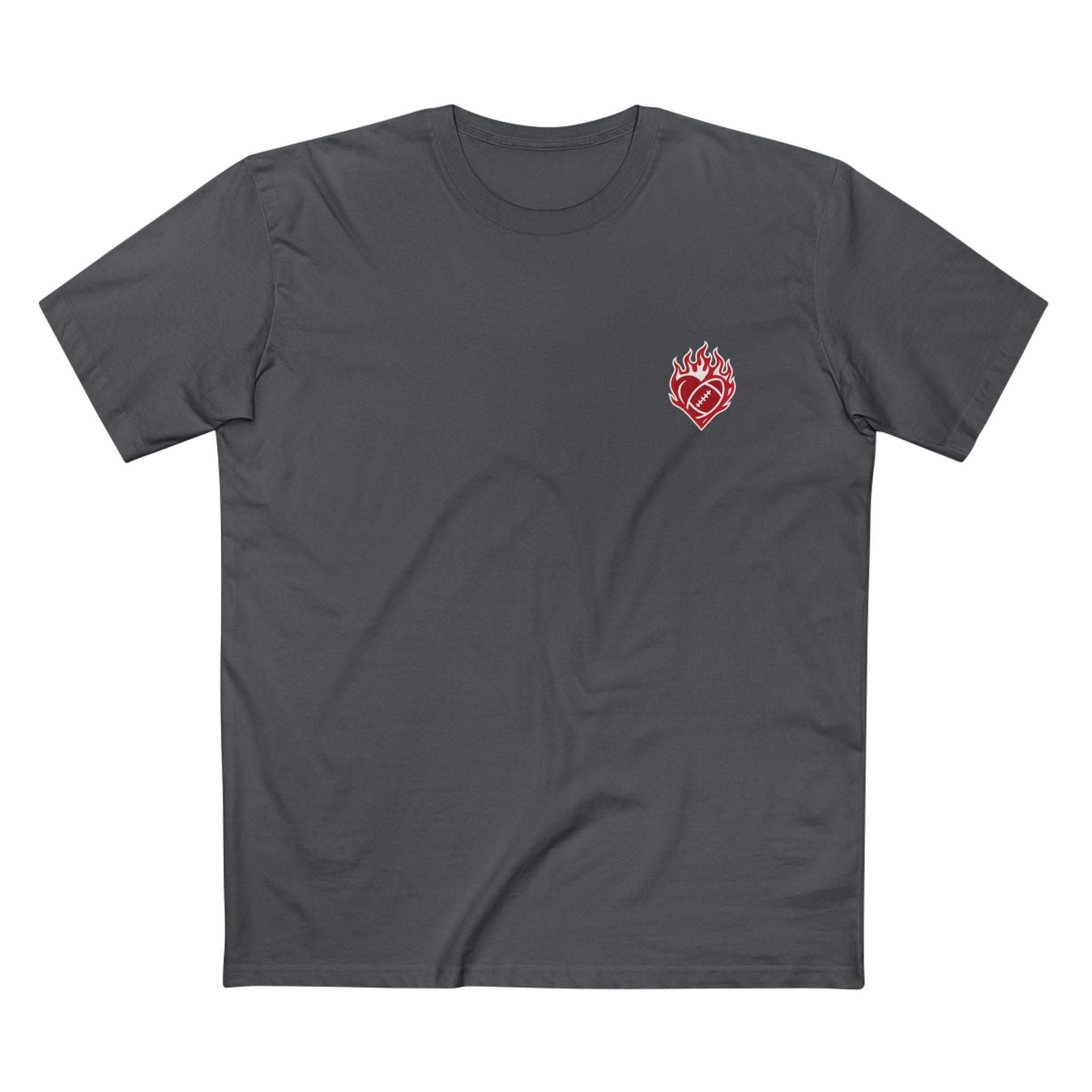 No pads. No Helmet. Just heart Bleachers Tee - Casual Wear